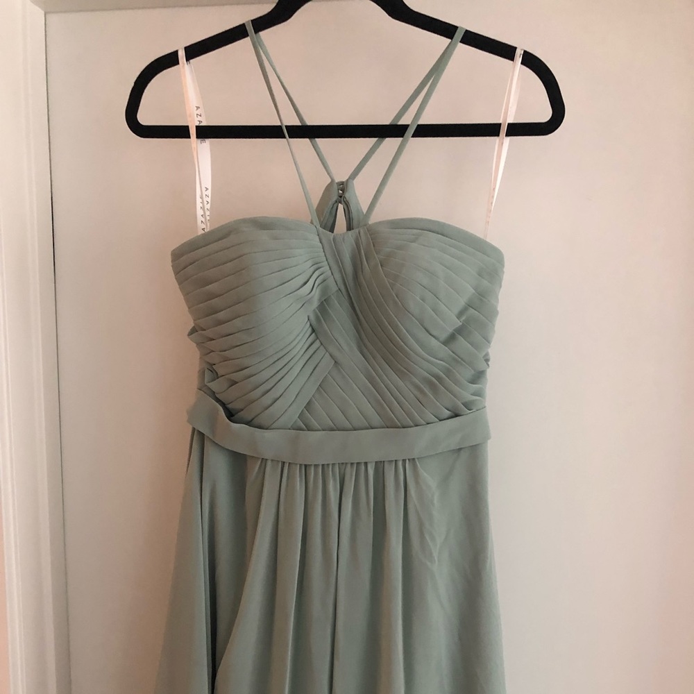 Azazie Felicity in Agave - discontinued dress!
